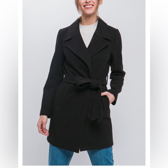 30 Fabulous Lapel Collared Trench Coat with Waist Tie - Picture 2 of 7